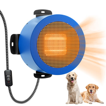 TURBRO Neighborhood Dog House Heater 400W, Wall Mount, 10ft Anti Bite Cord, Waterproof Control, UL Test Passed ,view 2