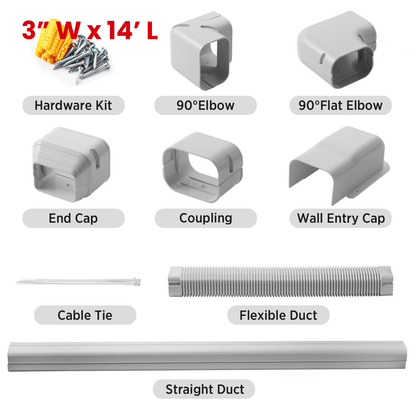 (Open Box) Decorative PVC Line Cover Kit