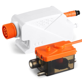 TURBRO Mini-Split Condensate Pump for HVAC, 66ft Maximum Head, 10.5 GPH Maximum Flow, 1.4oz Reservoir, Automatic Condensation Removal for Air Conditioner, Dehumidifier, Furnace, Ice Maker ,view 2