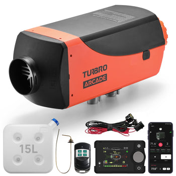 Arcade S8BP Diesel Heater, 8kW Dual Voltage, 4 Gal Large Tank,view 1