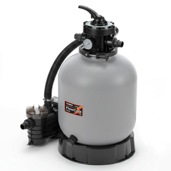 Pool filter system with visible brand logo on a white background,view 1