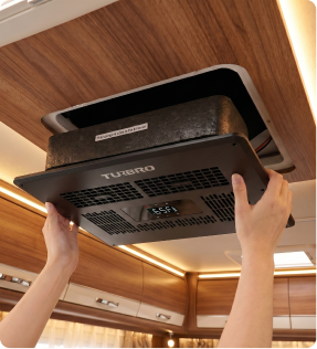 Install the Air outlet Assembly