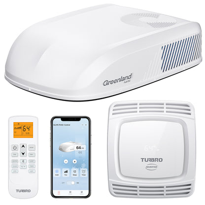 Greenland 15,000 BTU 48V DC Inverter Rooftop RV Air Conditioner