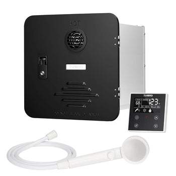 Rotorua 65K BTU RV Tankless Propane Water Heater with Door,view 1