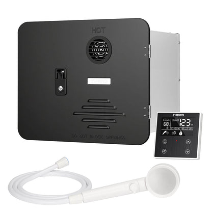 Rotorua 65K BTU RV Tankless Propane Water Heater with Door