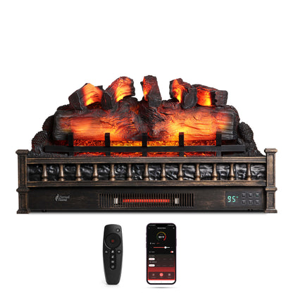 Eternal Flame EF30-PB Elektrischer Kaminholzscheite 