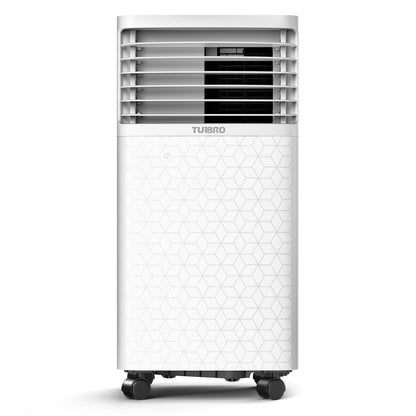 TURBRO Greenland 10,000 BTU Portable Air Conditioner, Dehumidifier and Fan, 3-in-1 Floor AC Unit for Rooms up to 400 Sq Ft, Sleep Mode, Timer, Remote Included (6,000 BTU SACC)