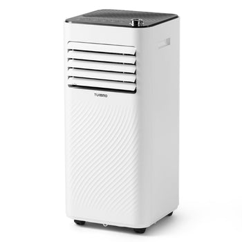 TURBRO Finnmark 8,000 BTU Portable Air Conditioner, Dehumidifier and Fan, 3-in-1 Floor AC Unit for Rooms up to 300 Sq Ft, Sleep Mode, Timer, Remote Included (5,000 BTU SACC),view 1